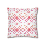 Fuli (Pink & Orange) Square Pillow Case