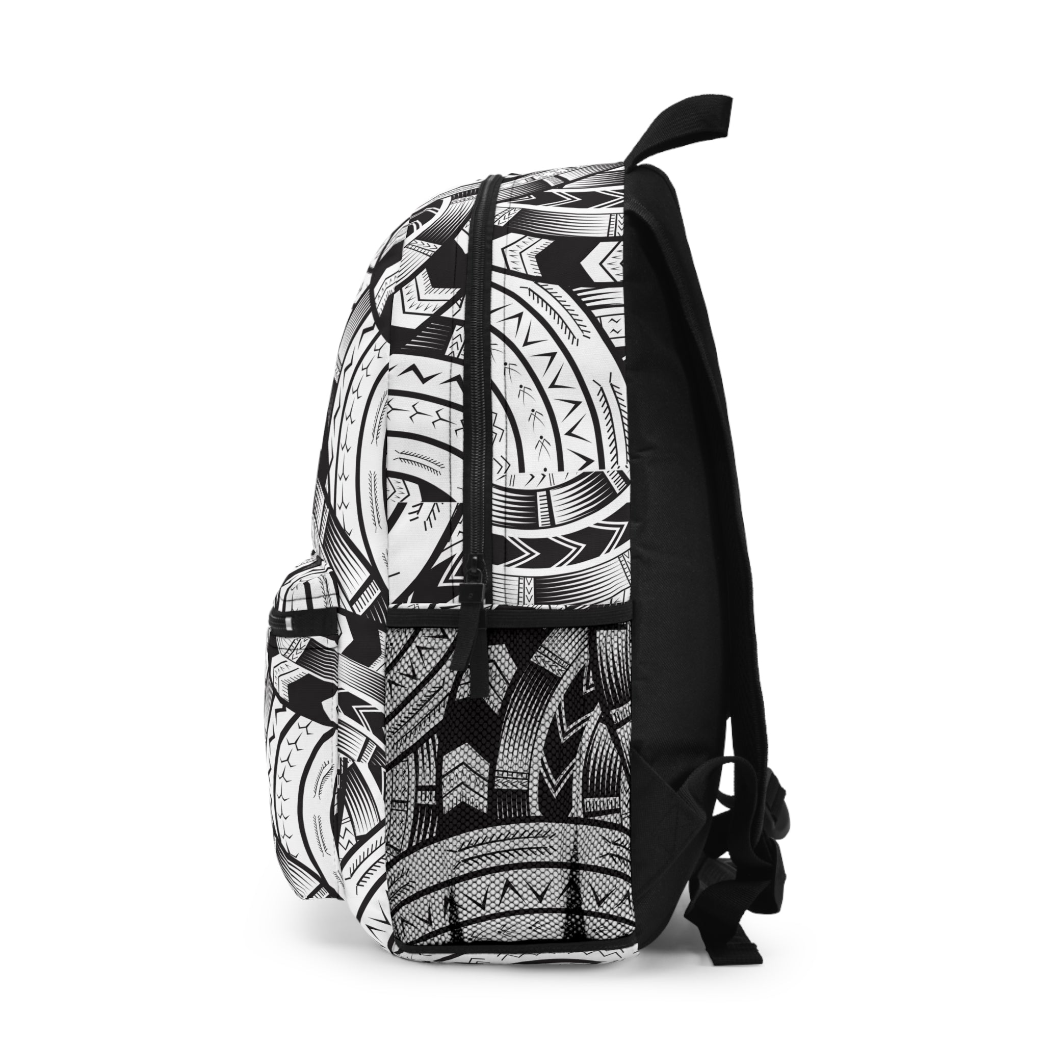 Black and White Tatau Backpack
