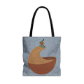 Surfing Kava Queen Tote Bag