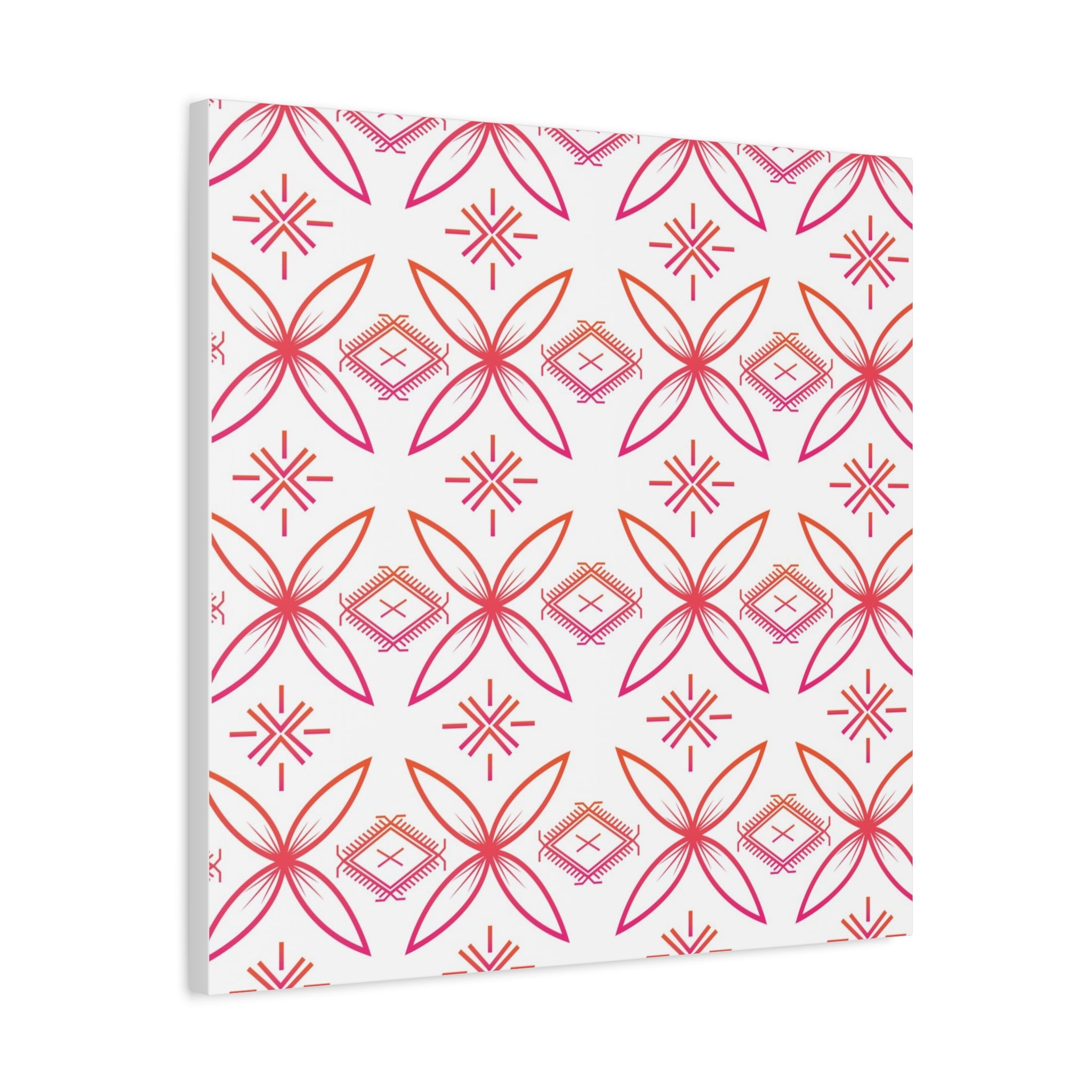 Fuli (Pink & Orange) Canvas