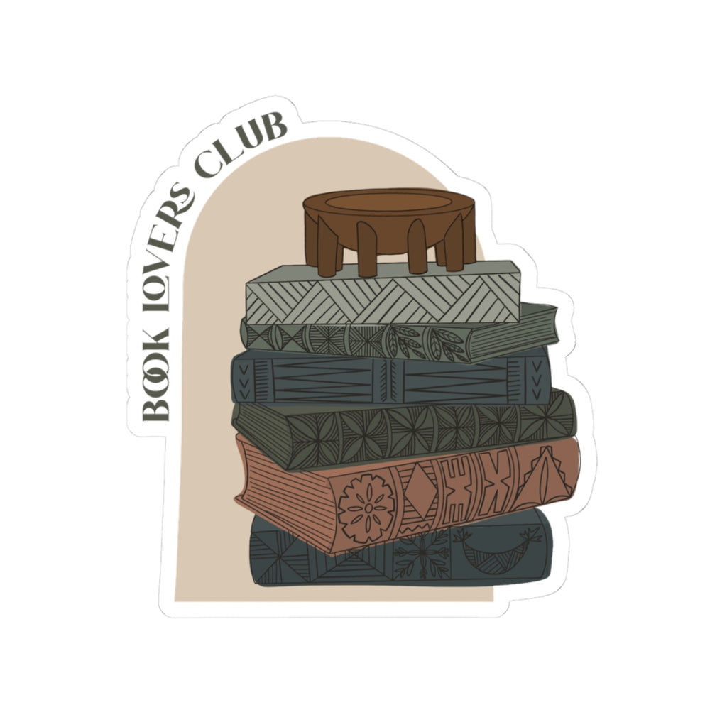 Book Lovers Club Sticker