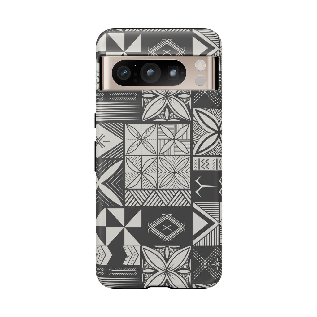 Maluelue (Black & Grey) Phone Case