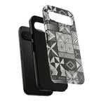 Maluelue (Black & Grey) Phone Case