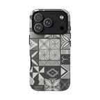 Maluelue (Black & Grey) Phone Case