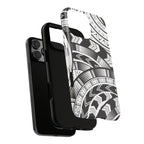 Black and White Tatau Phone Case