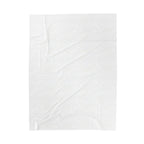 Black and White Tatau Velveteen Plush Blanket