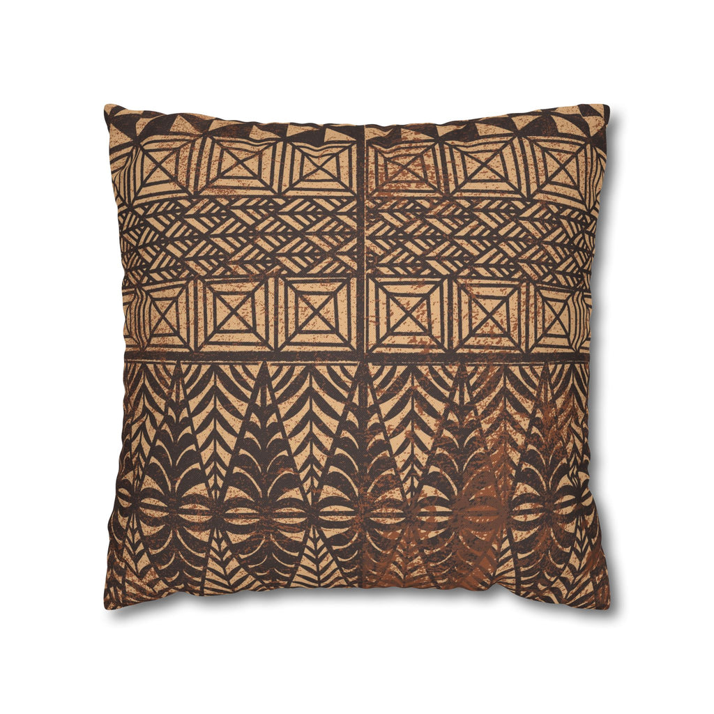 Tongan Ngatu Square Pillow Case