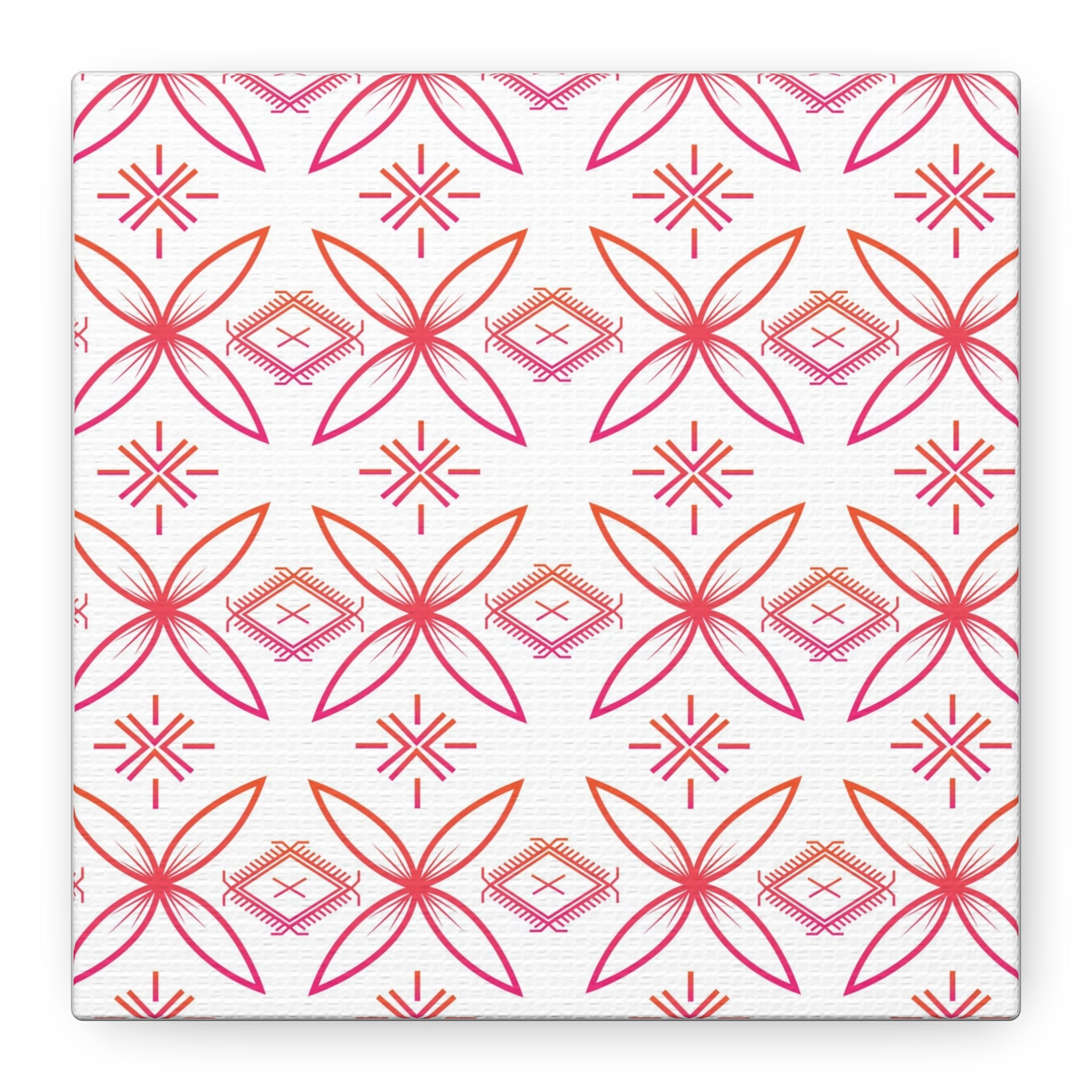 Fuli (Pink & Orange) Canvas