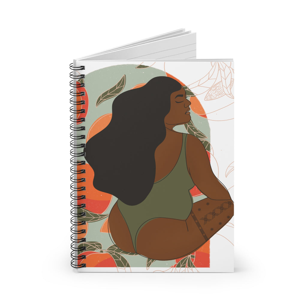 Peach Season Spiral Notebook