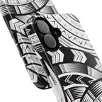 Black and White Tatau Phone Case