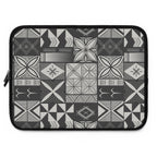 Maluelue (Black & Grey) Laptop Sleeve