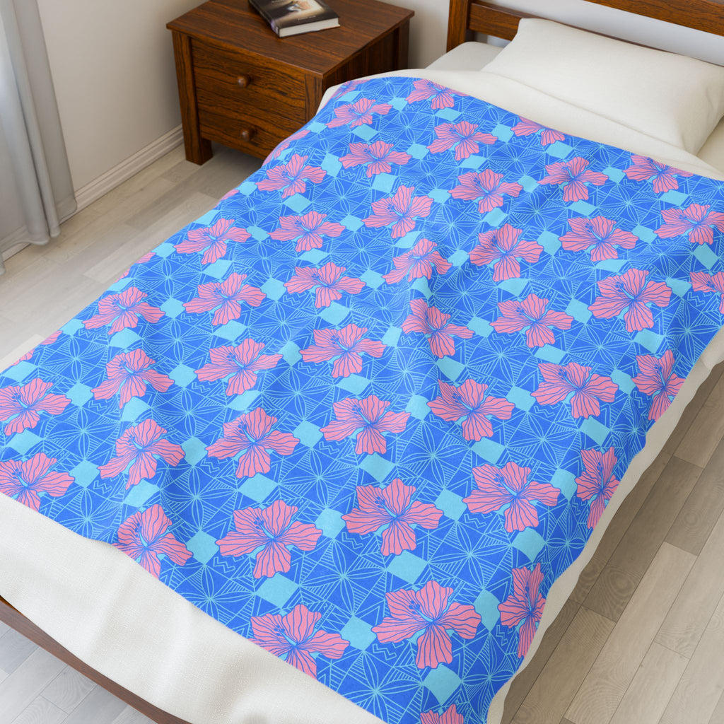 Alofau Velveteen Plush Blanket