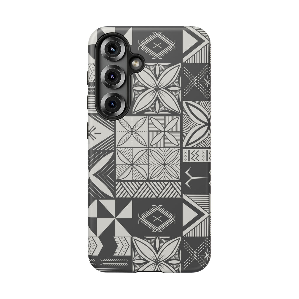 Maluelue (Black & Grey) Phone Case
