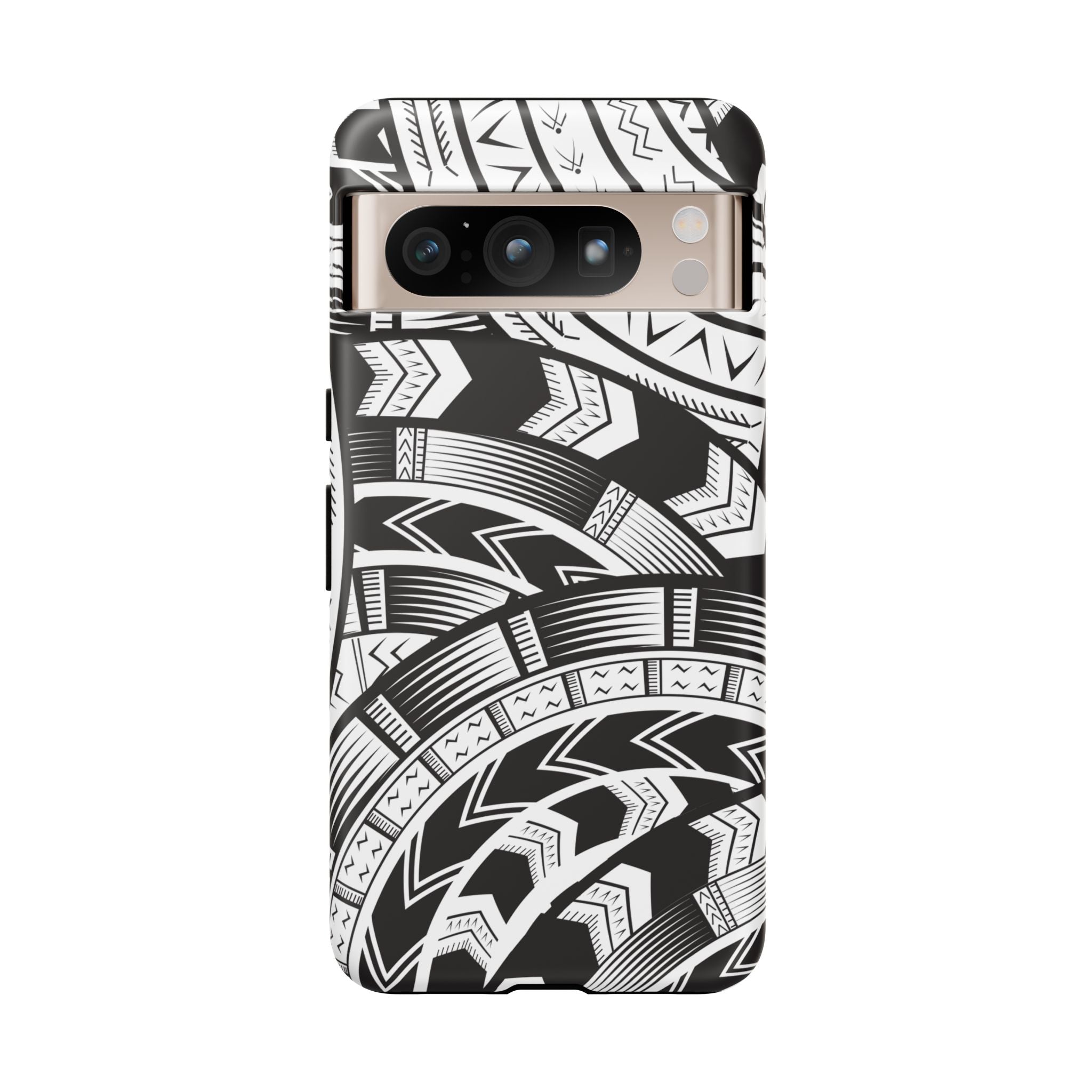 Black and White Tatau Phone Case