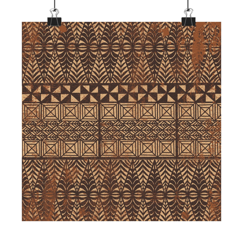 Tongan Ngatu Poster