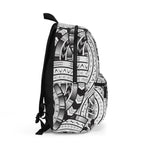 Black and White Tatau Backpack