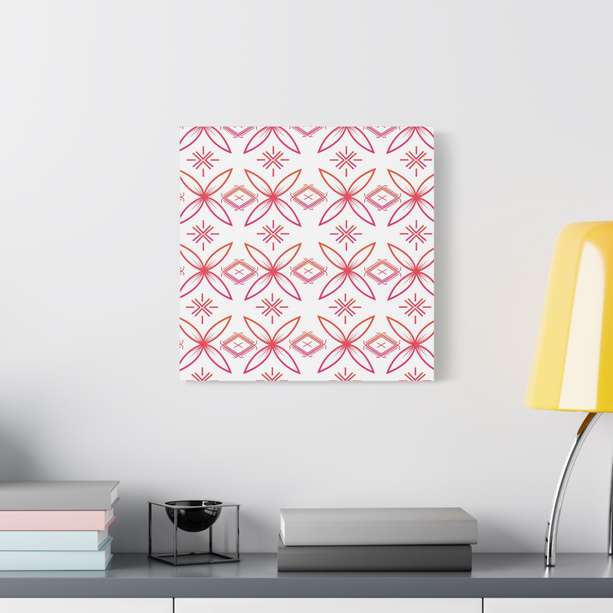 Fuli (Pink & Orange) Canvas
