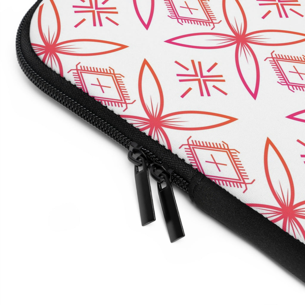 Fuli (Pink & Orange) Laptop Sleeve