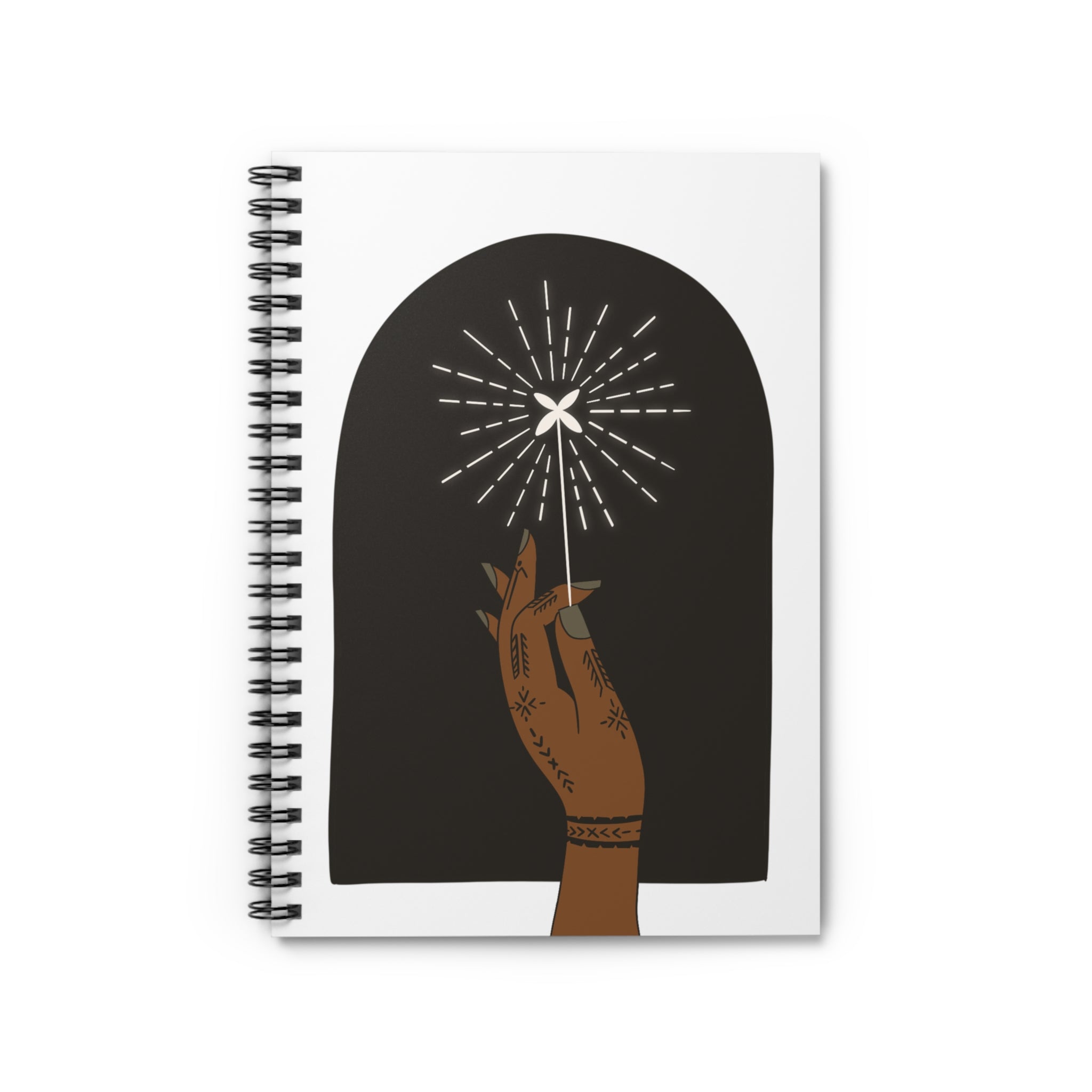 Sparkler Spiral Notebook