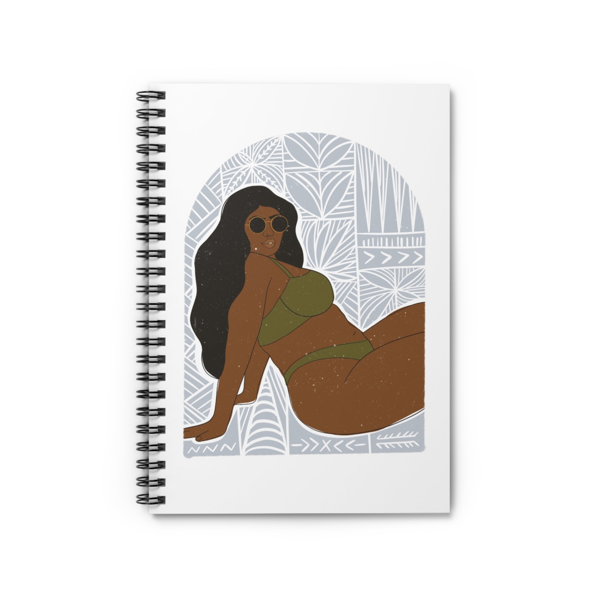 Heavy on the Good Vibes Spiral Notebook
