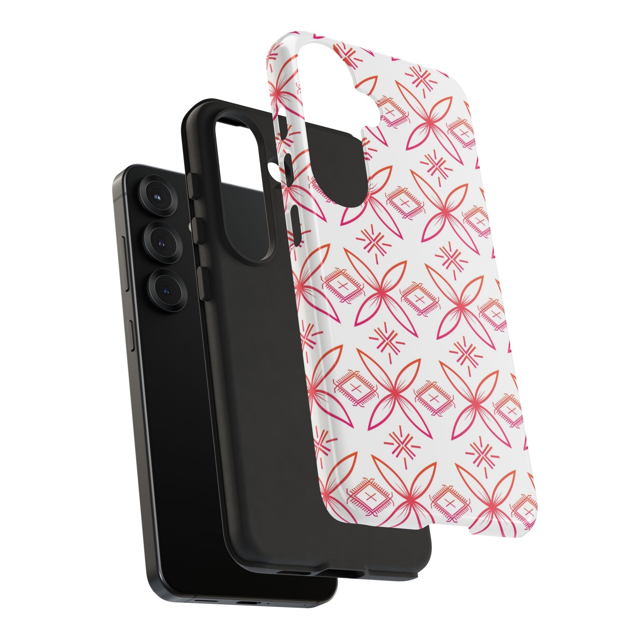 Fuli (Pink & Orange) Phone Case