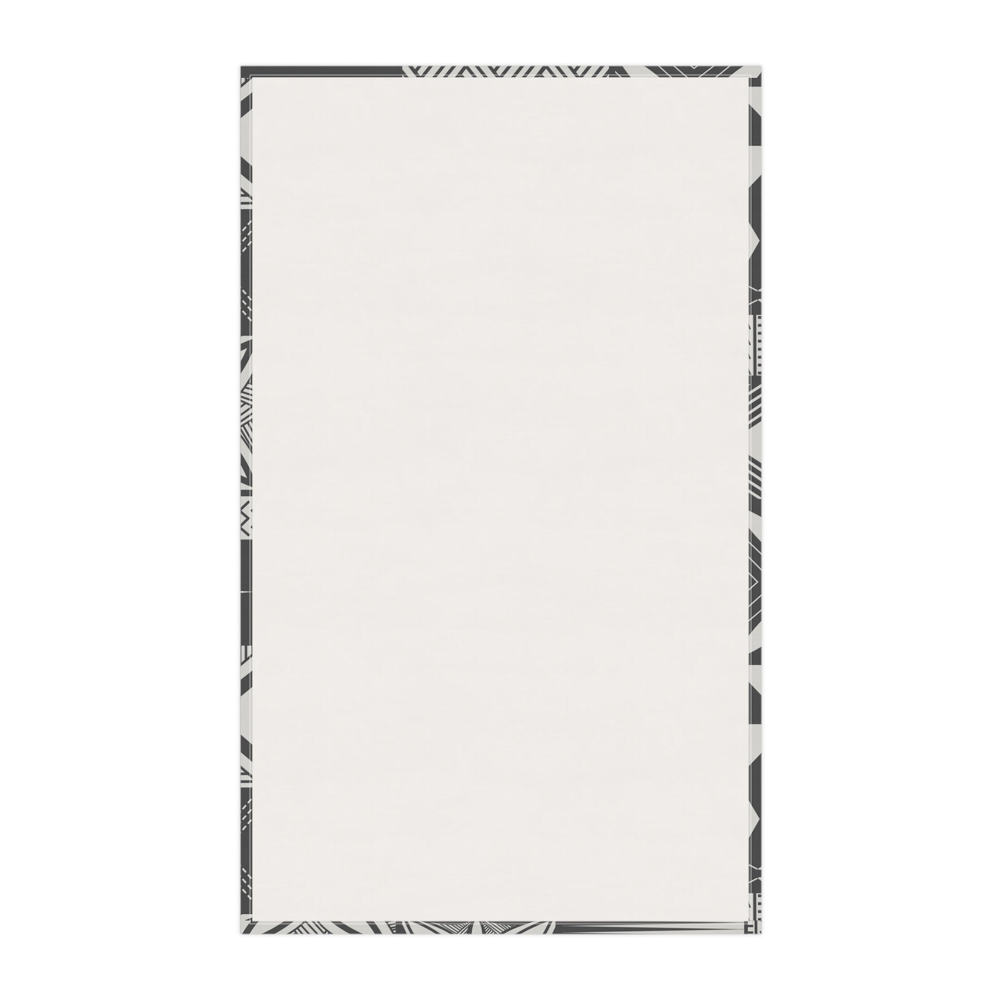 Maluelue (Black & Grey) Tea Towel