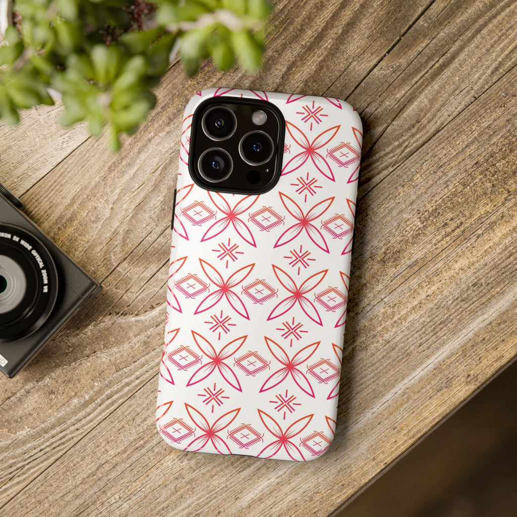 Fuli (Pink & Orange) Phone Case