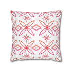 Fuli (Pink & Orange) Square Pillow Case