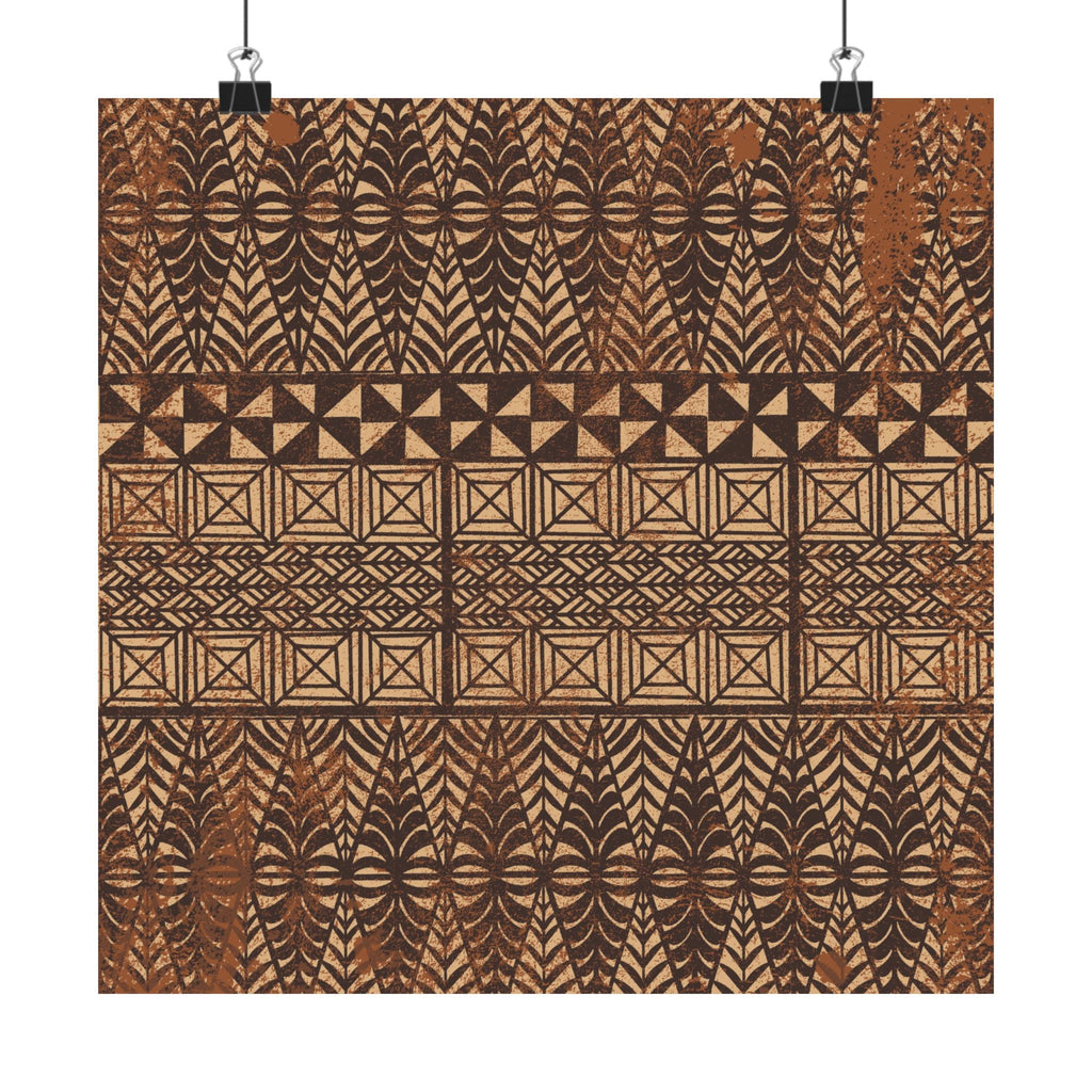 Tongan Ngatu Poster