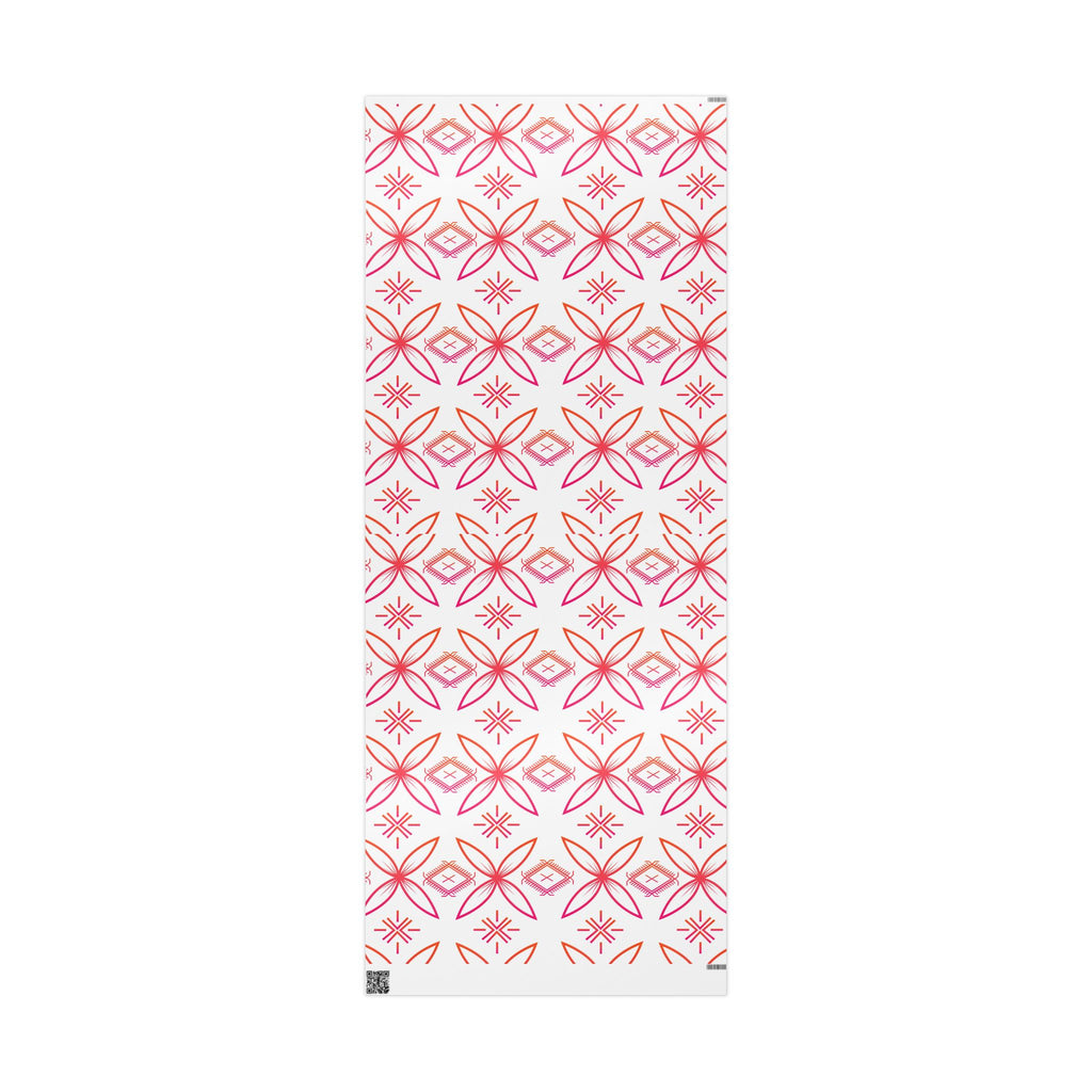 Fuli (Pink & Orange) Wrapping Paper