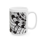 Black and White Tatau Mug
