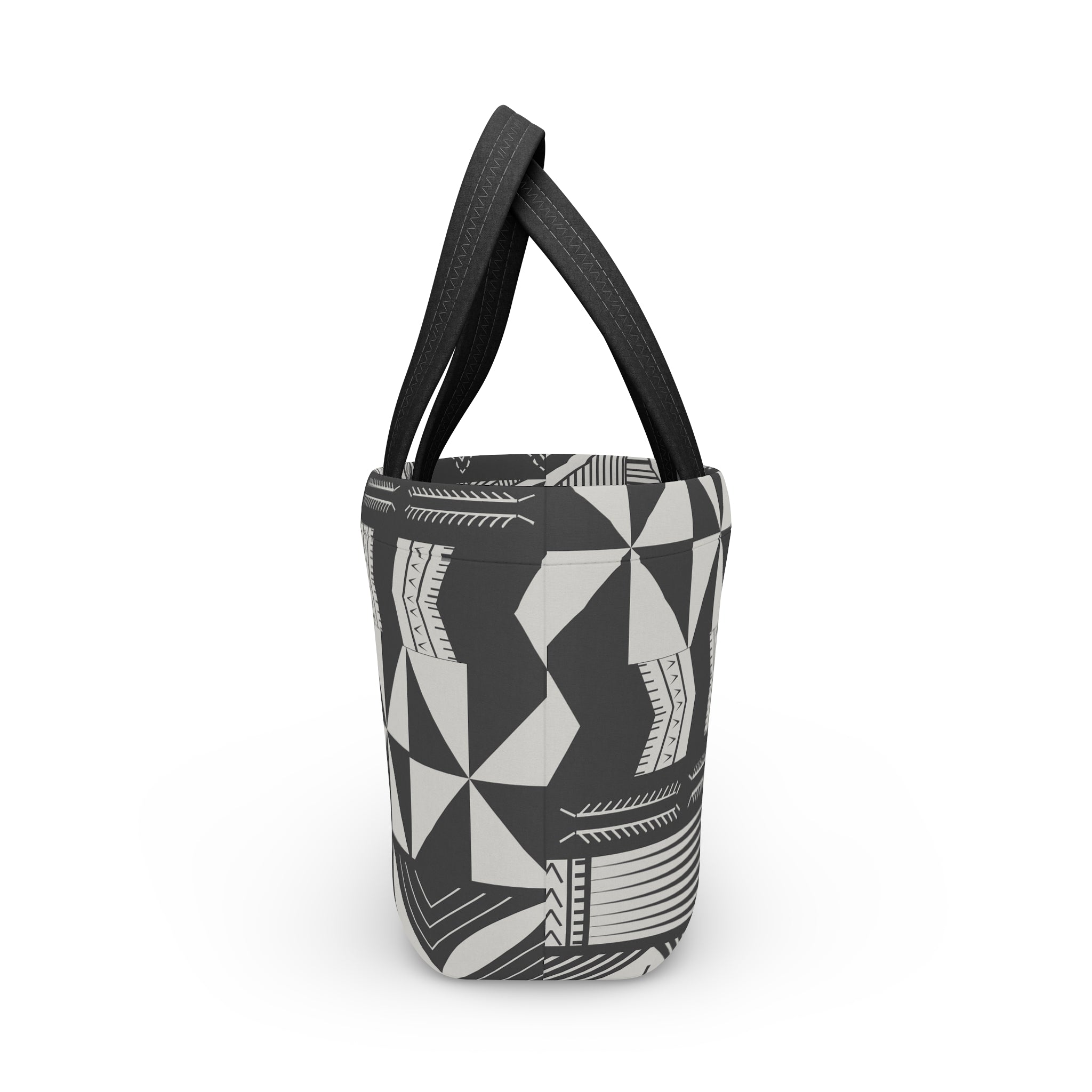 Maluelue (Black & Grey) Lunch Bag