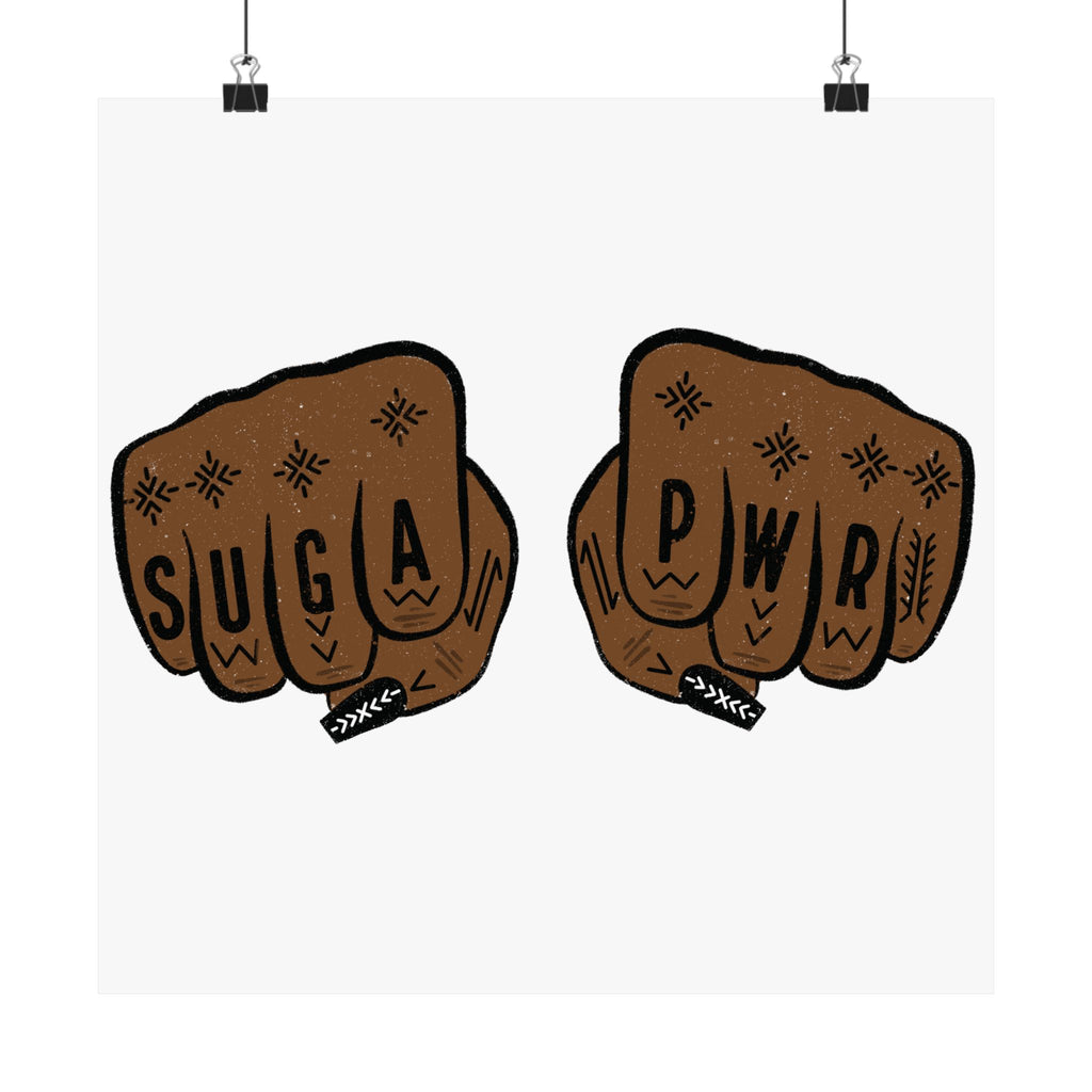 Suga Power Poster
