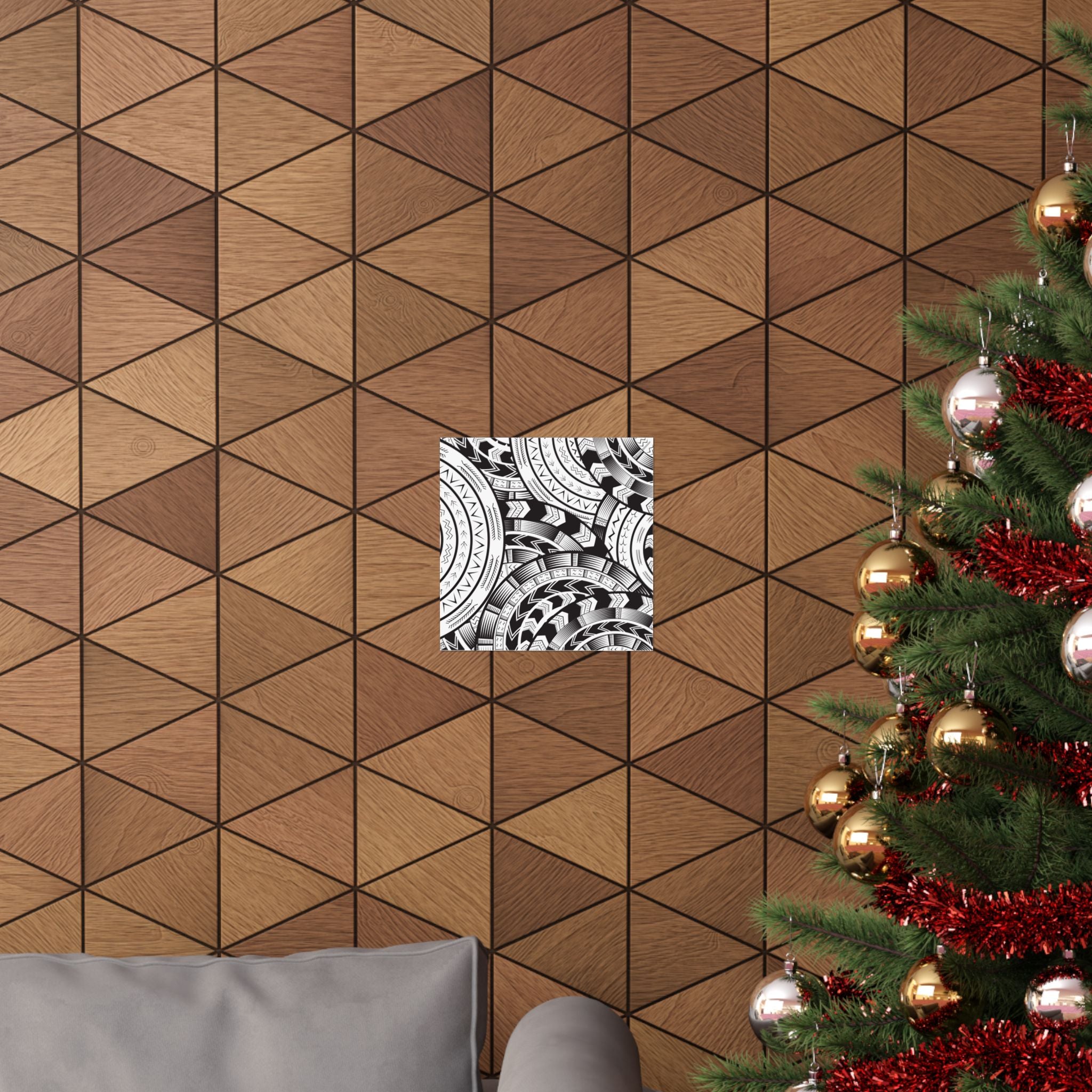 Black and White Tatau Poster