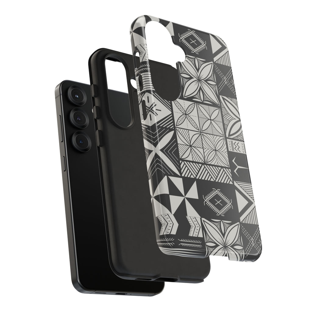Maluelue (Black & Grey) Phone Case