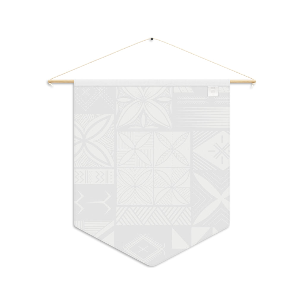 Maluelue (Black & Grey) Pennant Banner