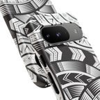 Black and White Tatau Phone Case