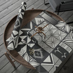 Maluelue (Black & Grey) Wrapping Paper