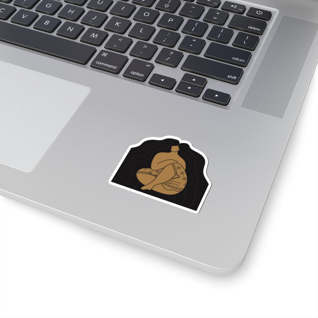 Samoan Malu and Long Hair Don't Care Sticker