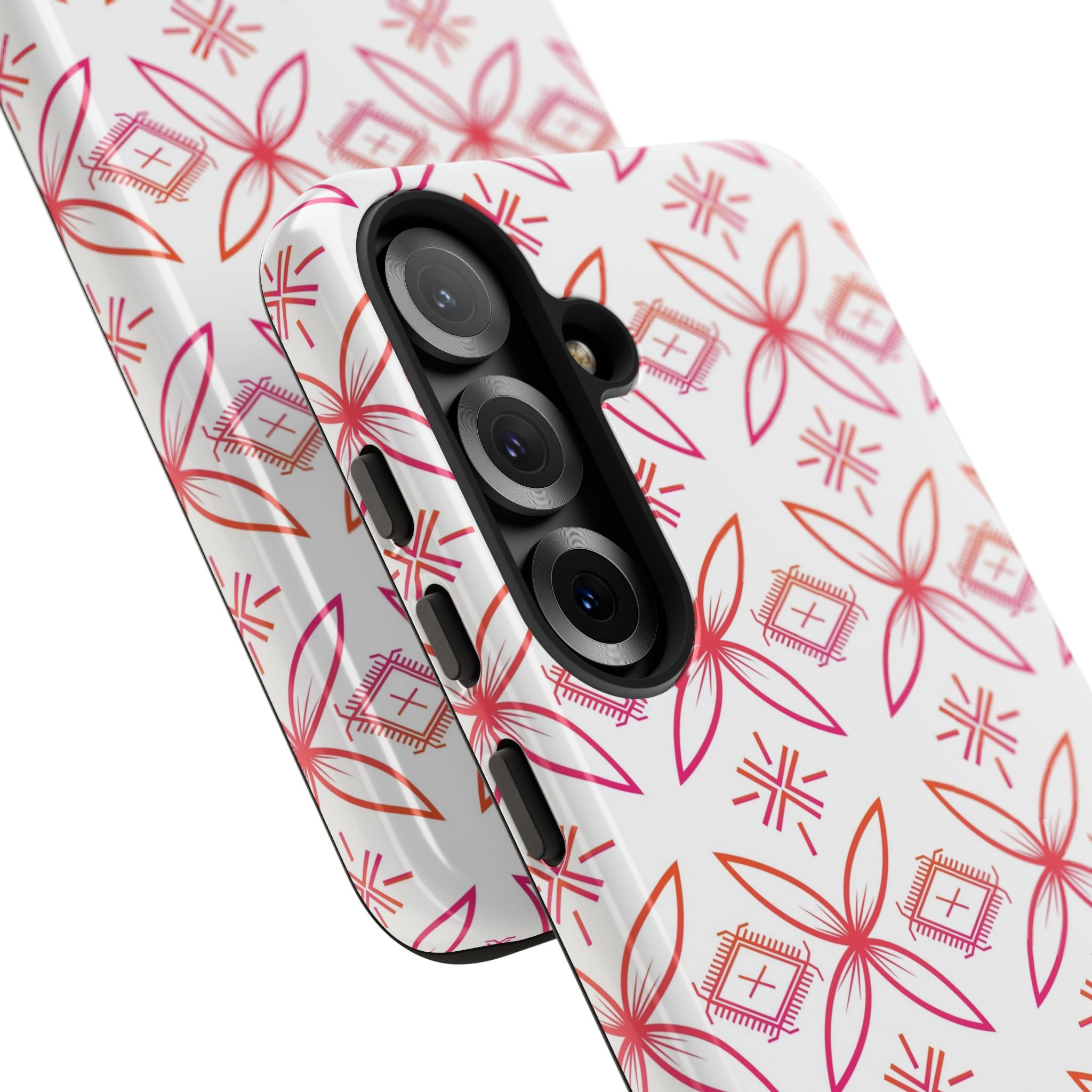 Fuli (Pink & Orange) Phone Case
