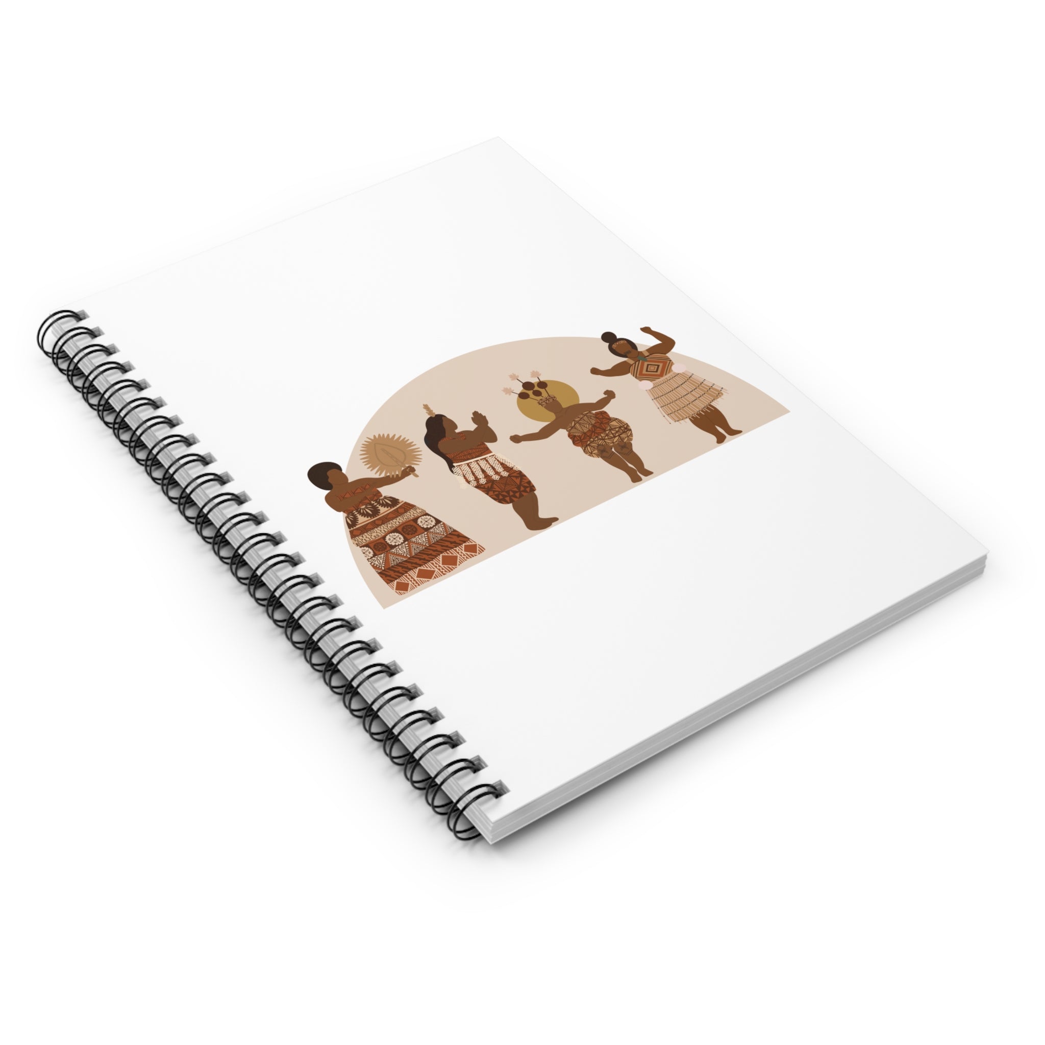 Women of Pasifika 6.0 Spiral Notebook