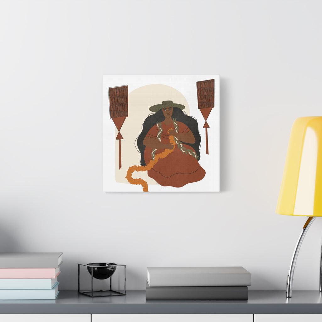 May Day S-lei Day Canvas