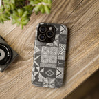 Maluelue (Black & Grey) Phone Case