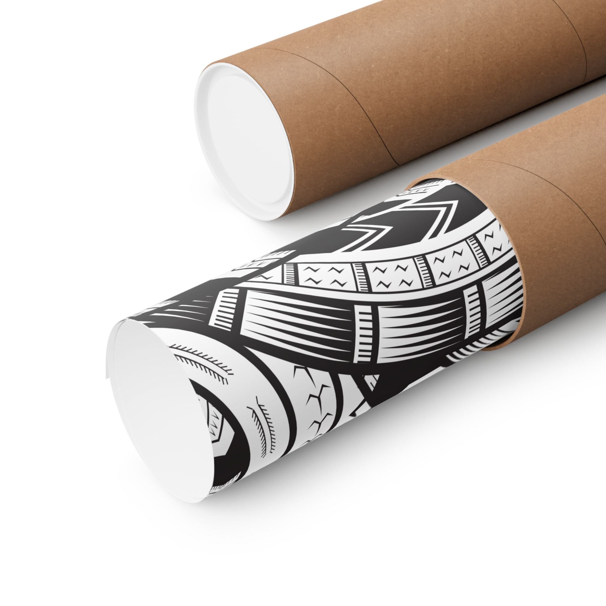 Black and White Tatau Poster