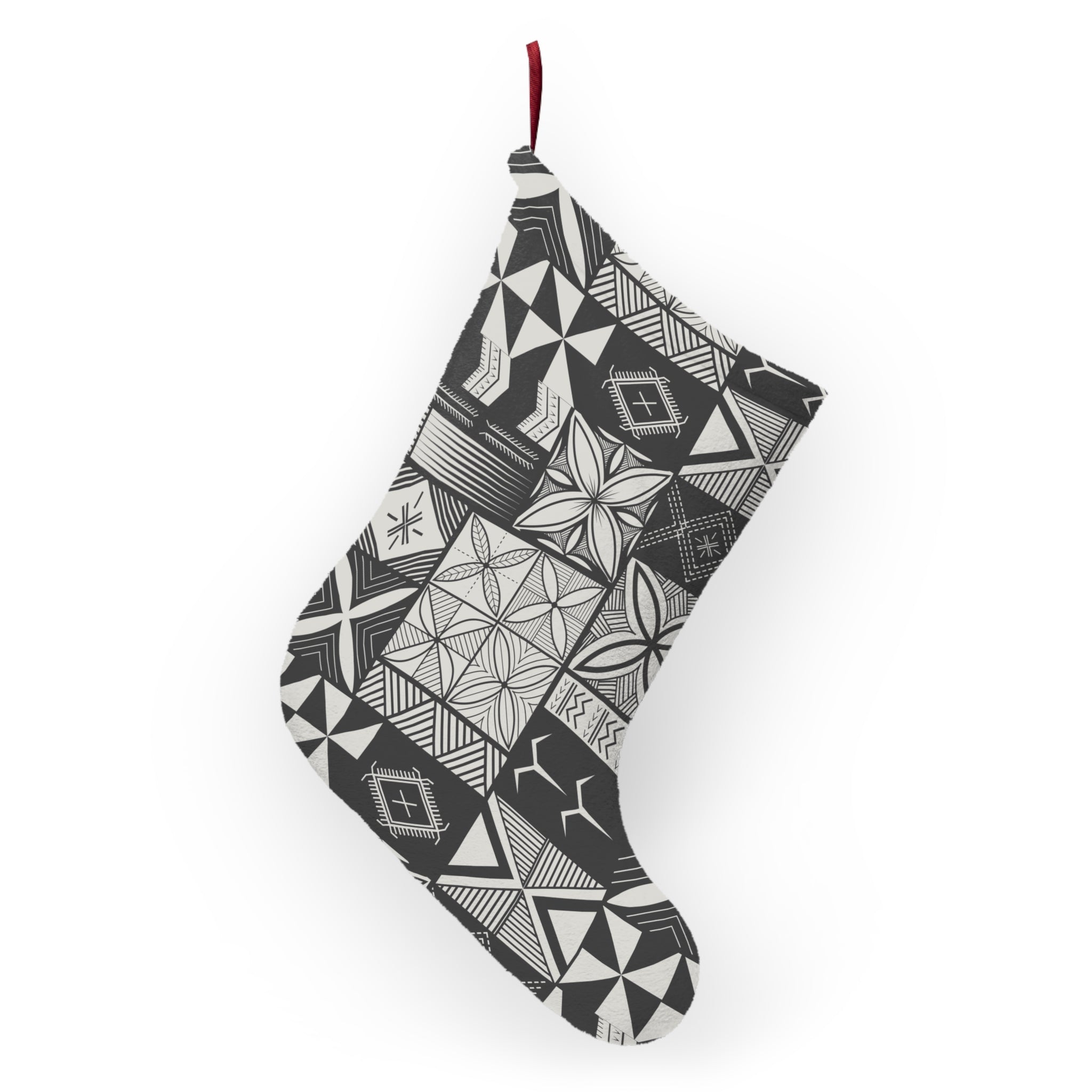 Maluelue (Black & Grey) Christmas Stocking