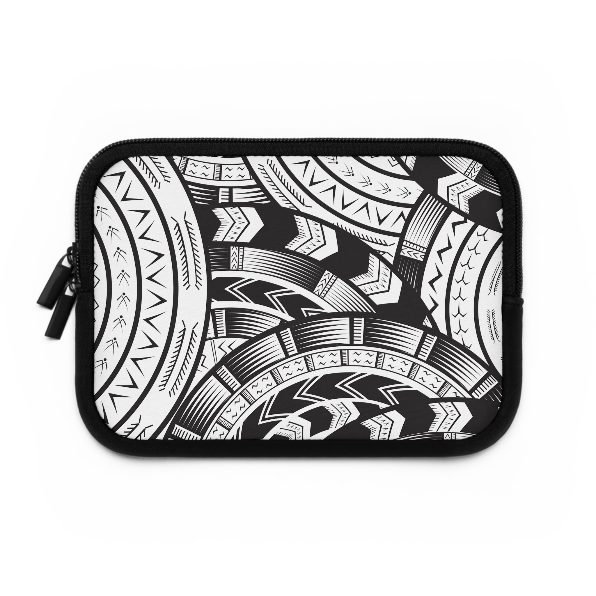 Black and White Tatau Laptop Sleeve