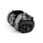 Black and White Duffle Bag