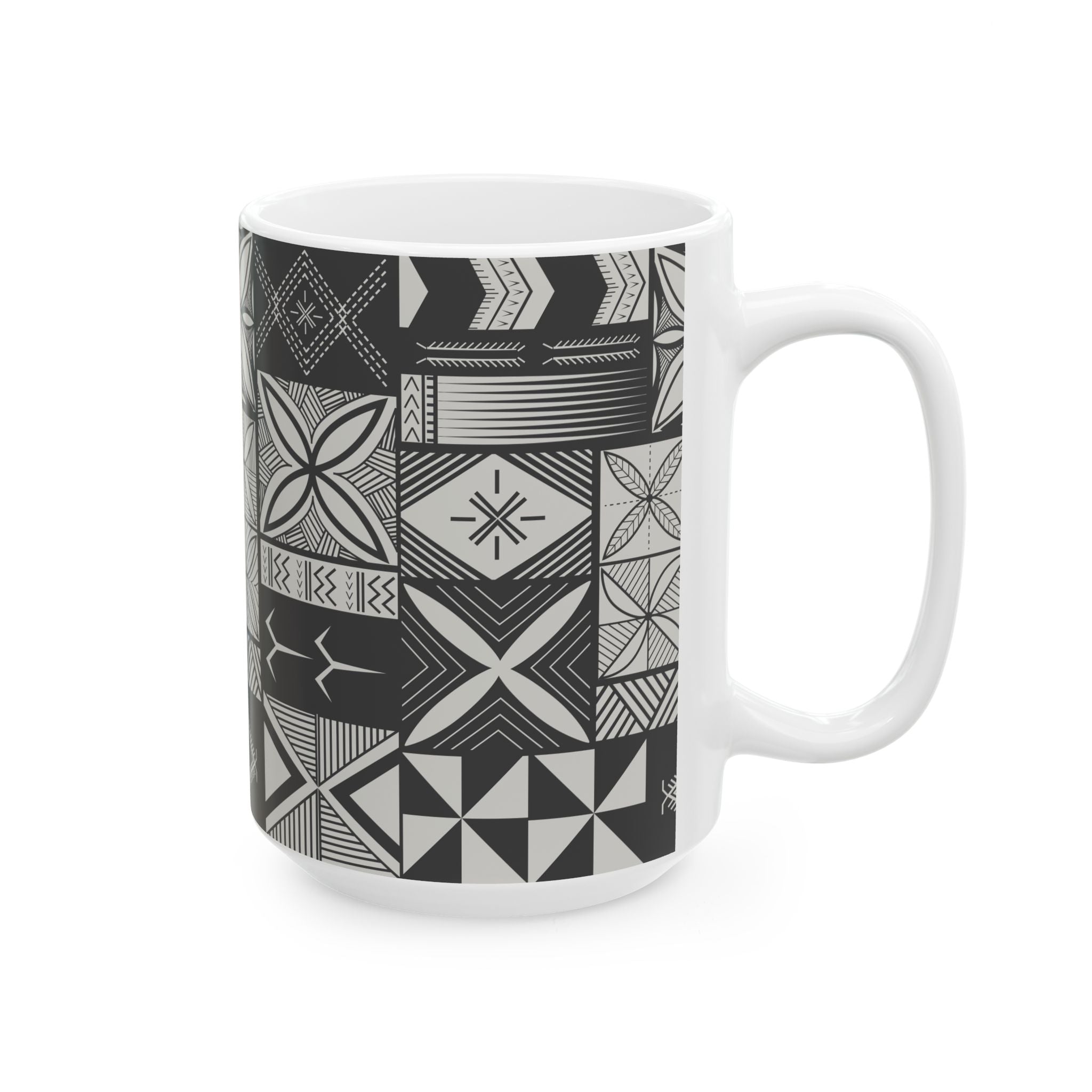 Maluelue (Black & Grey) Mug