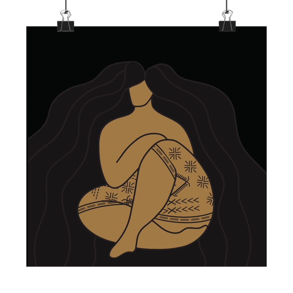 Samoan Malu and Long Hair Don't Care Poster