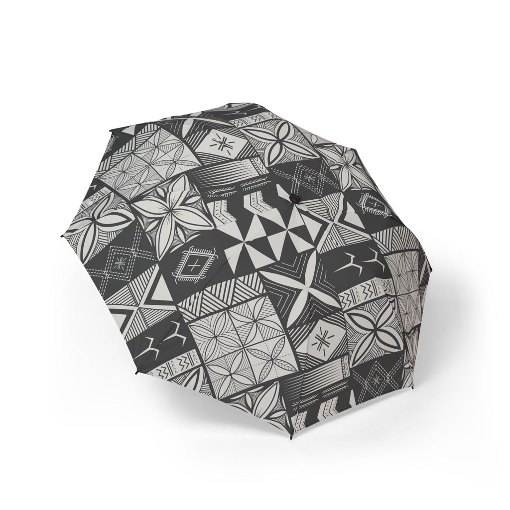 Maluelue (Black & Grey) Foldable Umbrella